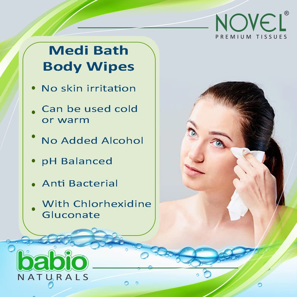 Novel Medi Bath Wipes