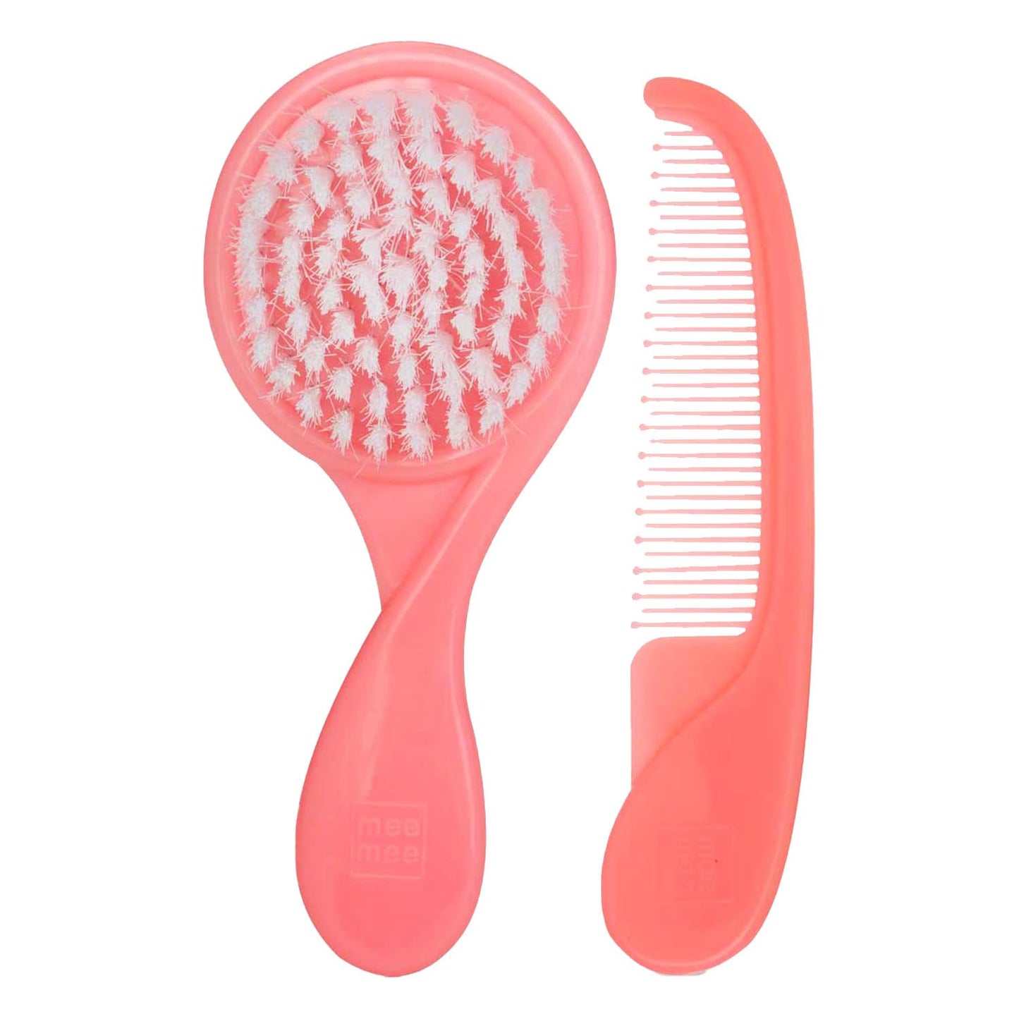 Mee Mee Easy Grip Soft Bristles Comb & Brush set