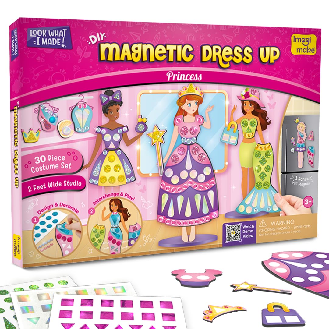 DlY Magnetic Dress Up Princess