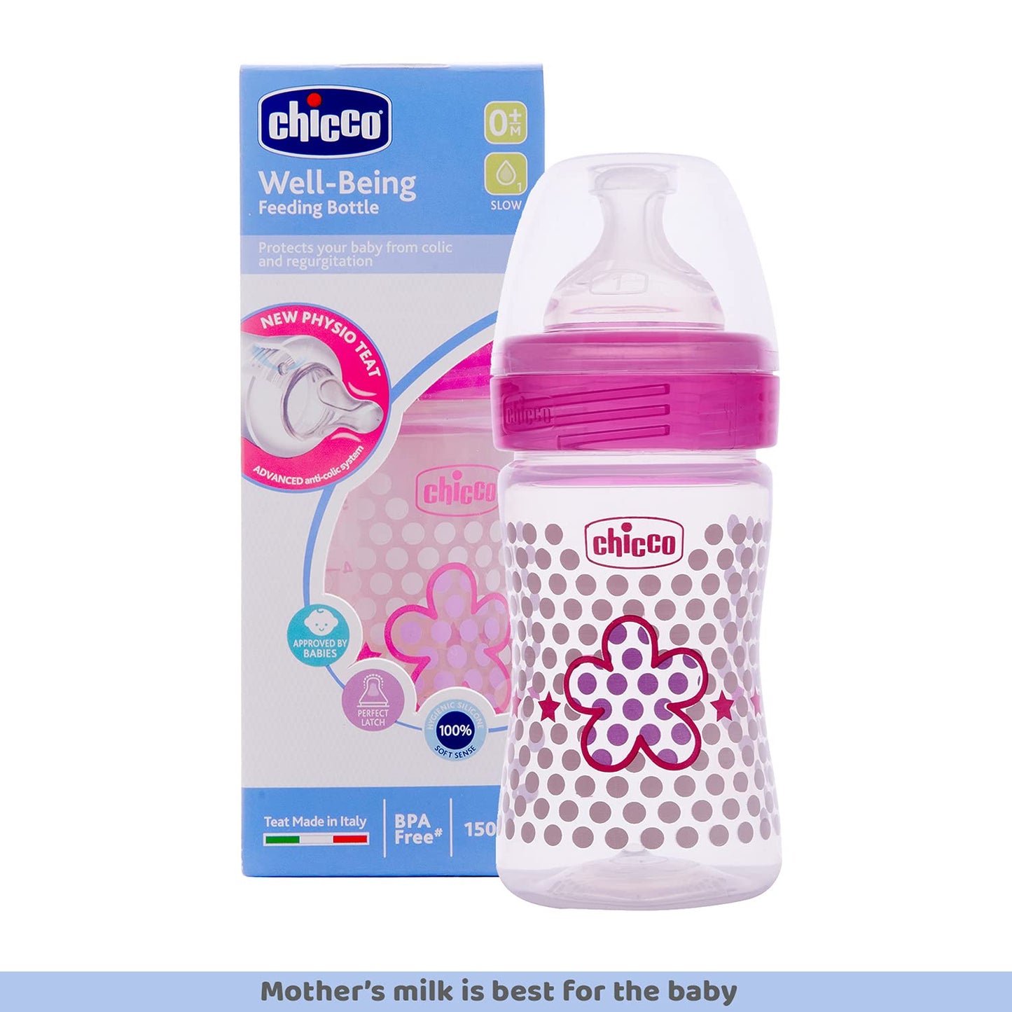 Chicco Well-Being Feeding Bottle 150ml