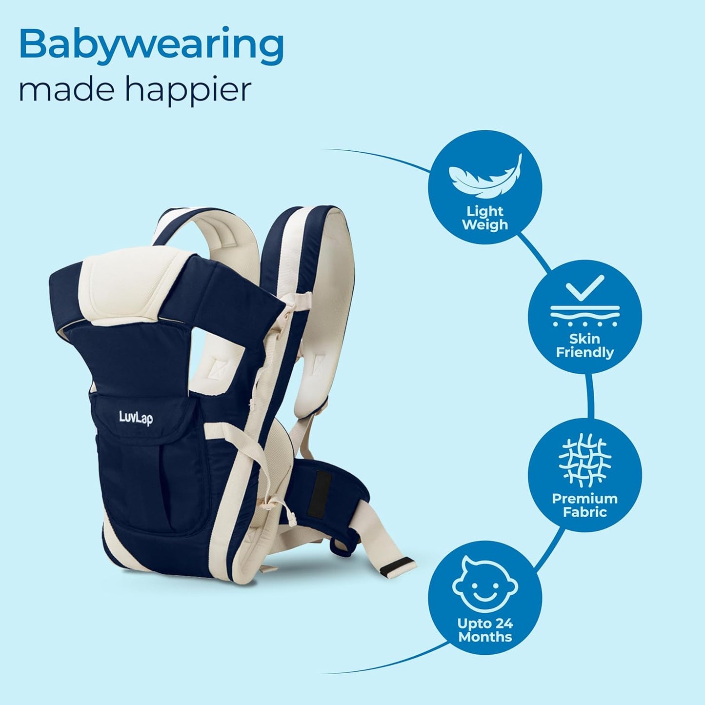 LuvLap Elegant Baby Carrier