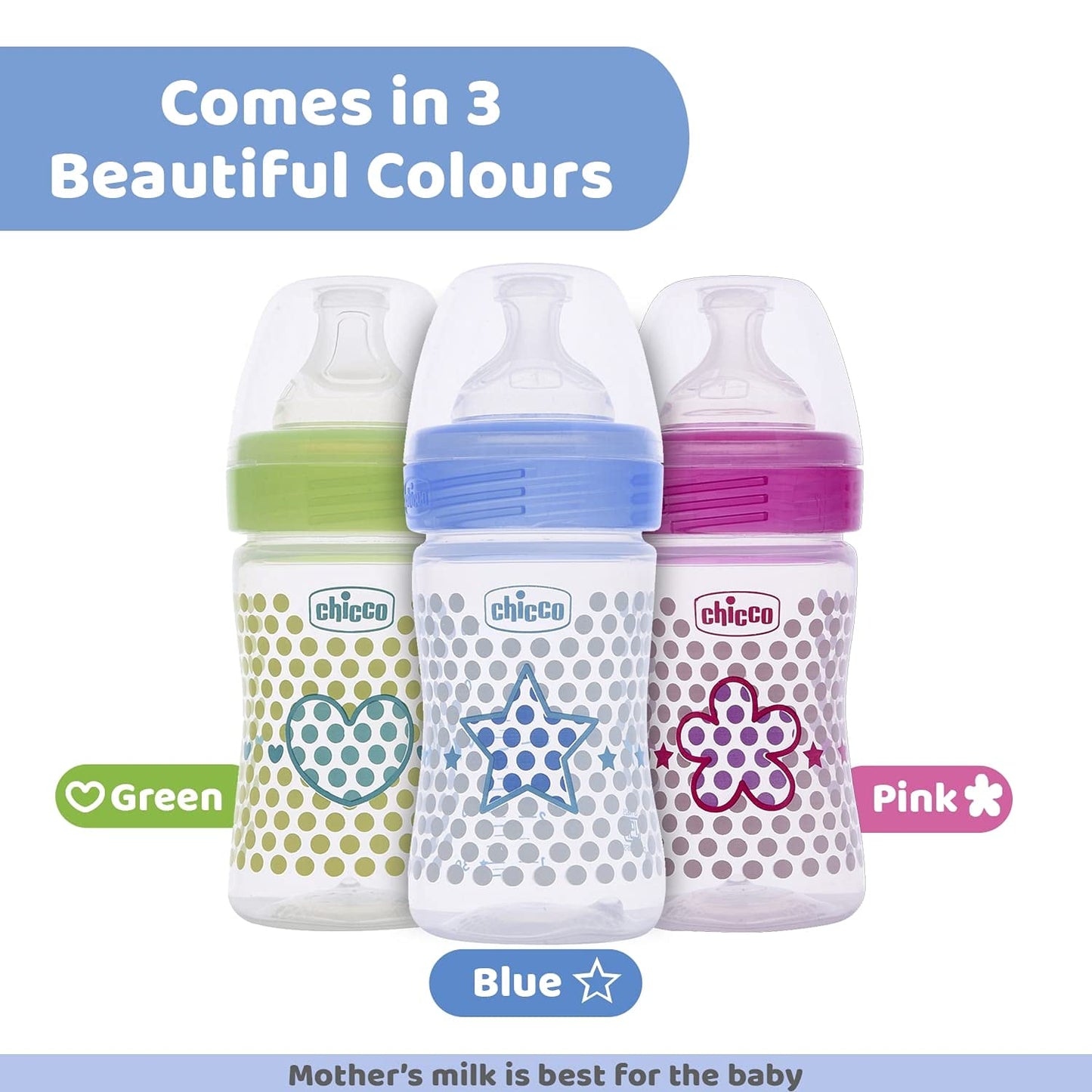 Chicco Well-Being Feeding Bottle 150ml