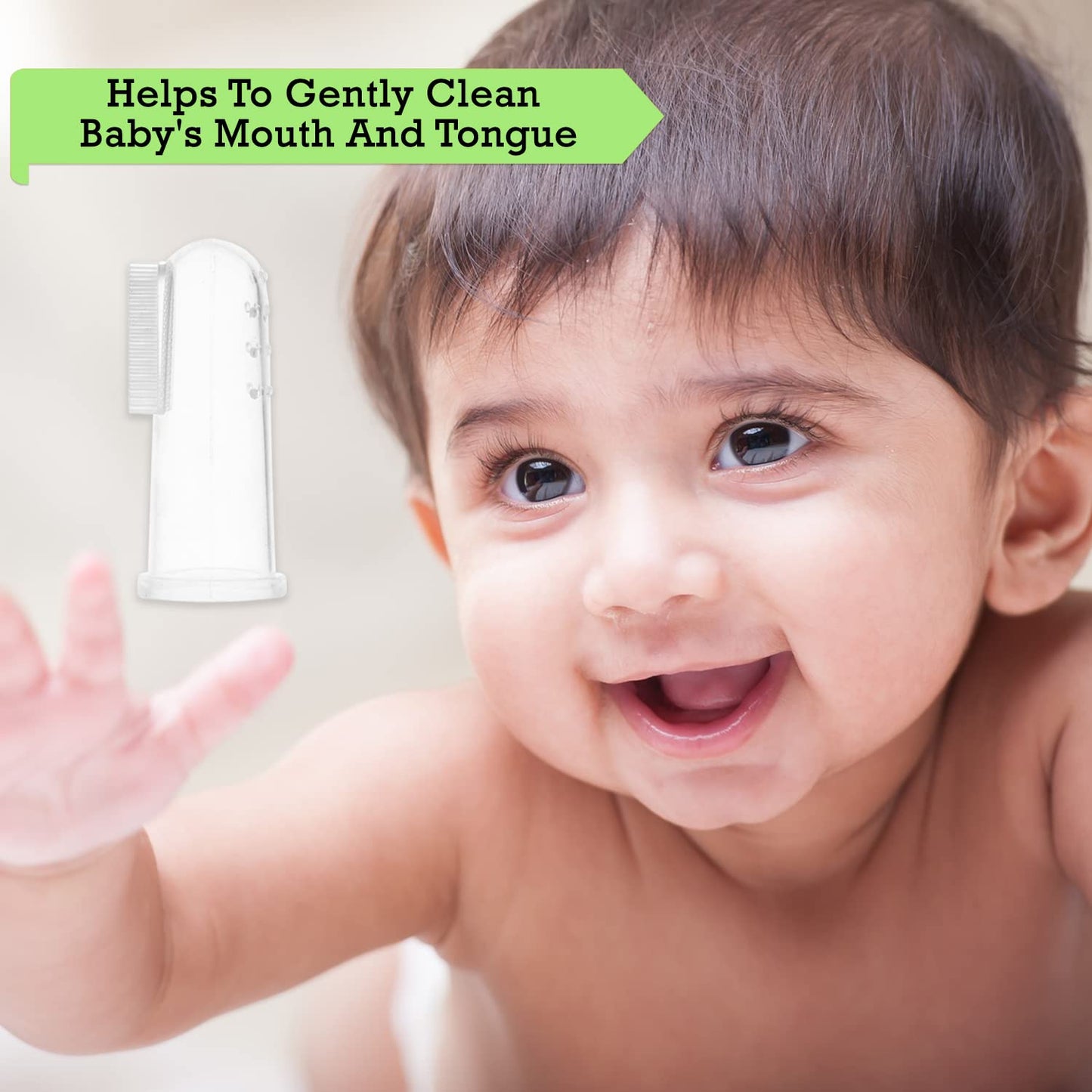 Mee Mee Unique  Tooth & Gum Cleaning  Finger Brush