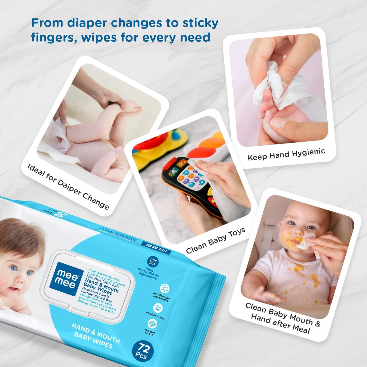 Mee Mee Caring Baby Wet Wipes