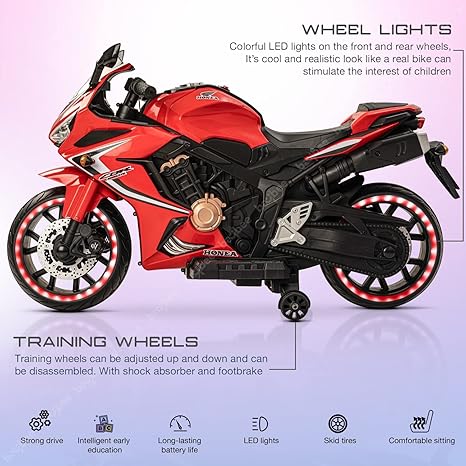 CBR Battery Operated Bike for 2-6 Years