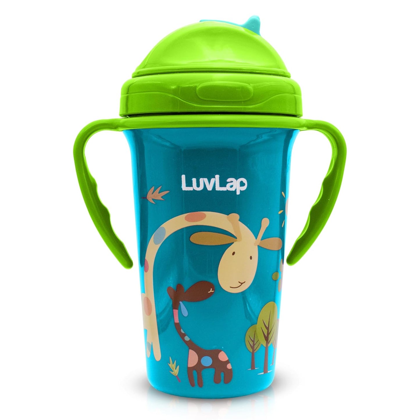 LuvLap Tiny Giffy Soft Straw Sippy Cup