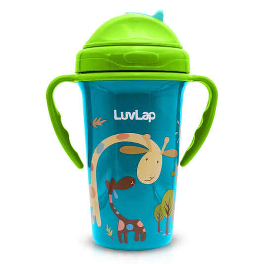 LuvLap Tiny Giffy Soft Straw Sippy Cup