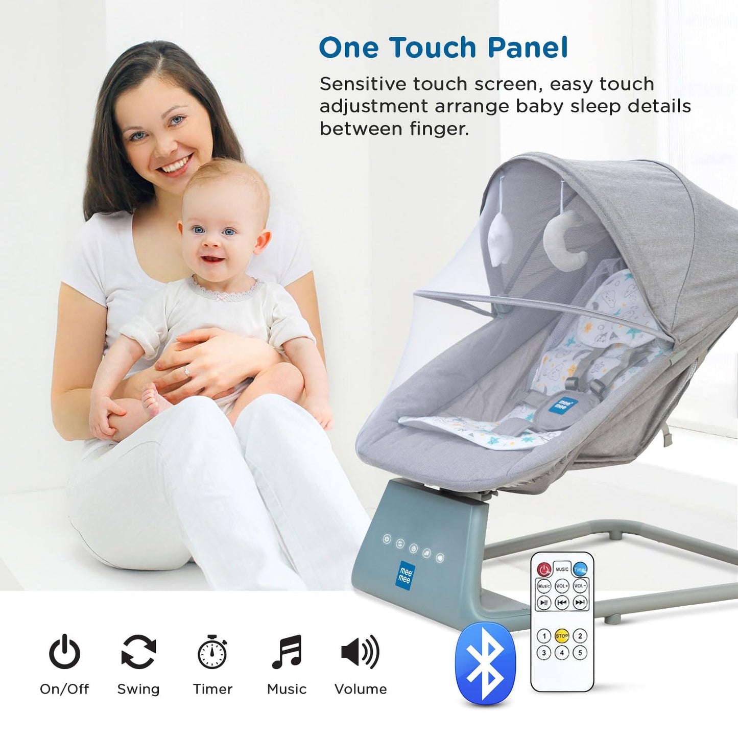 Mee Mee Electric Baby rocking / Swing Chair