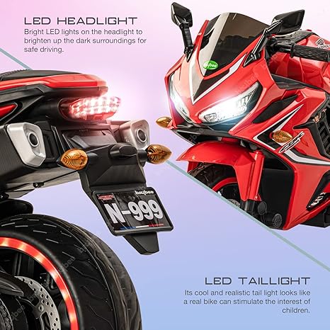 CBR Battery Operated Bike for 2-6 Years