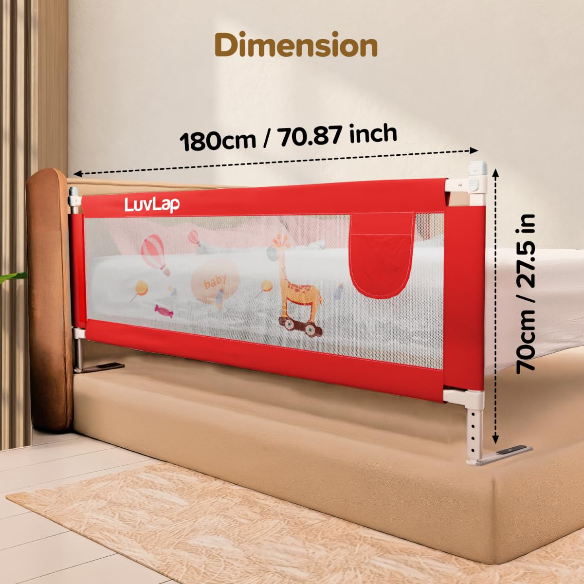 LuvLap Bed Rail