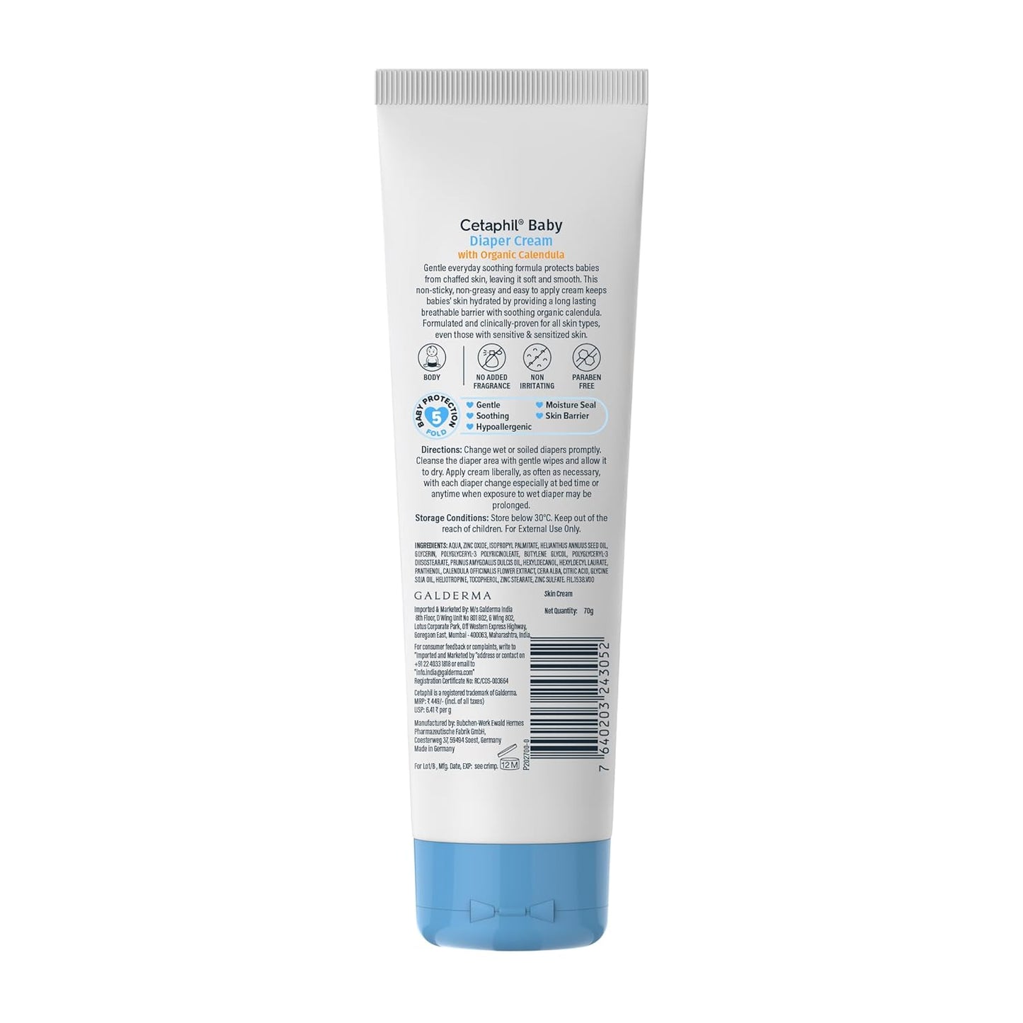 Cetaphil Baby Diaper Cream with Organic Calendula