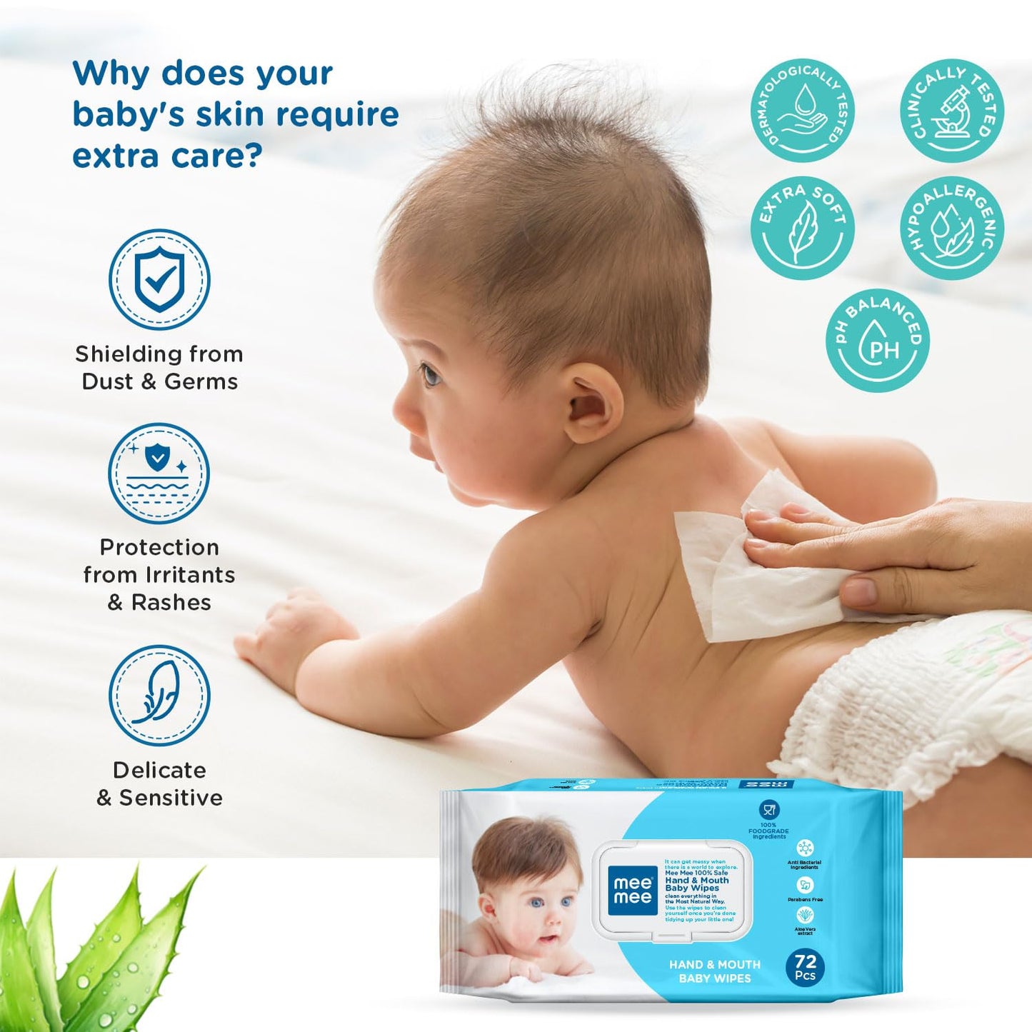 Mee Mee Caring Baby Wet Wipes