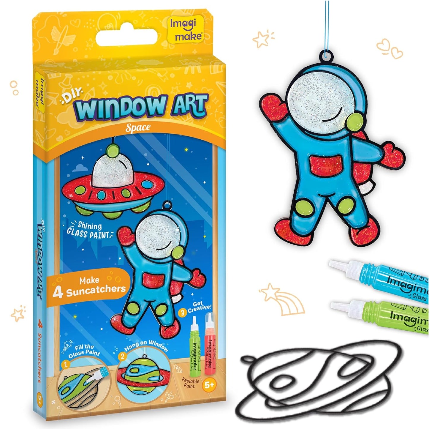 DlY Window Art Space