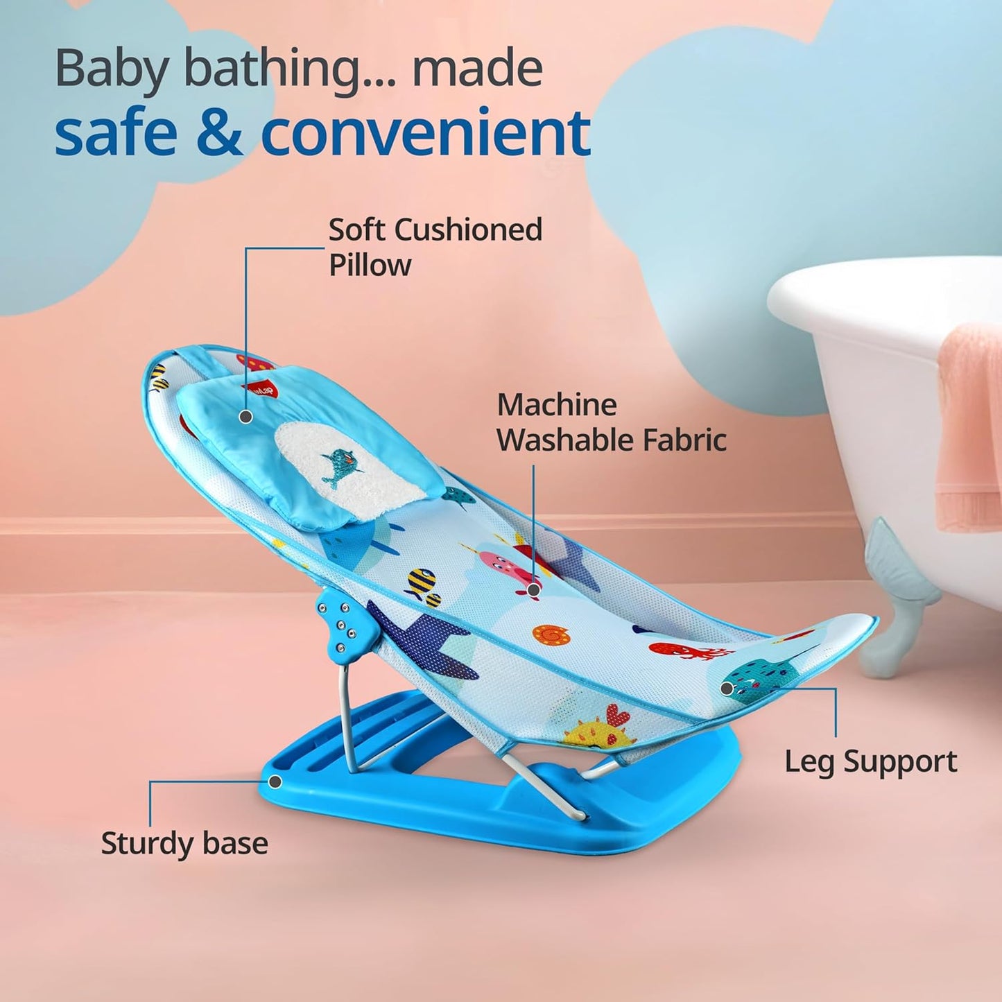 LuvLap Aqua Tales Bather