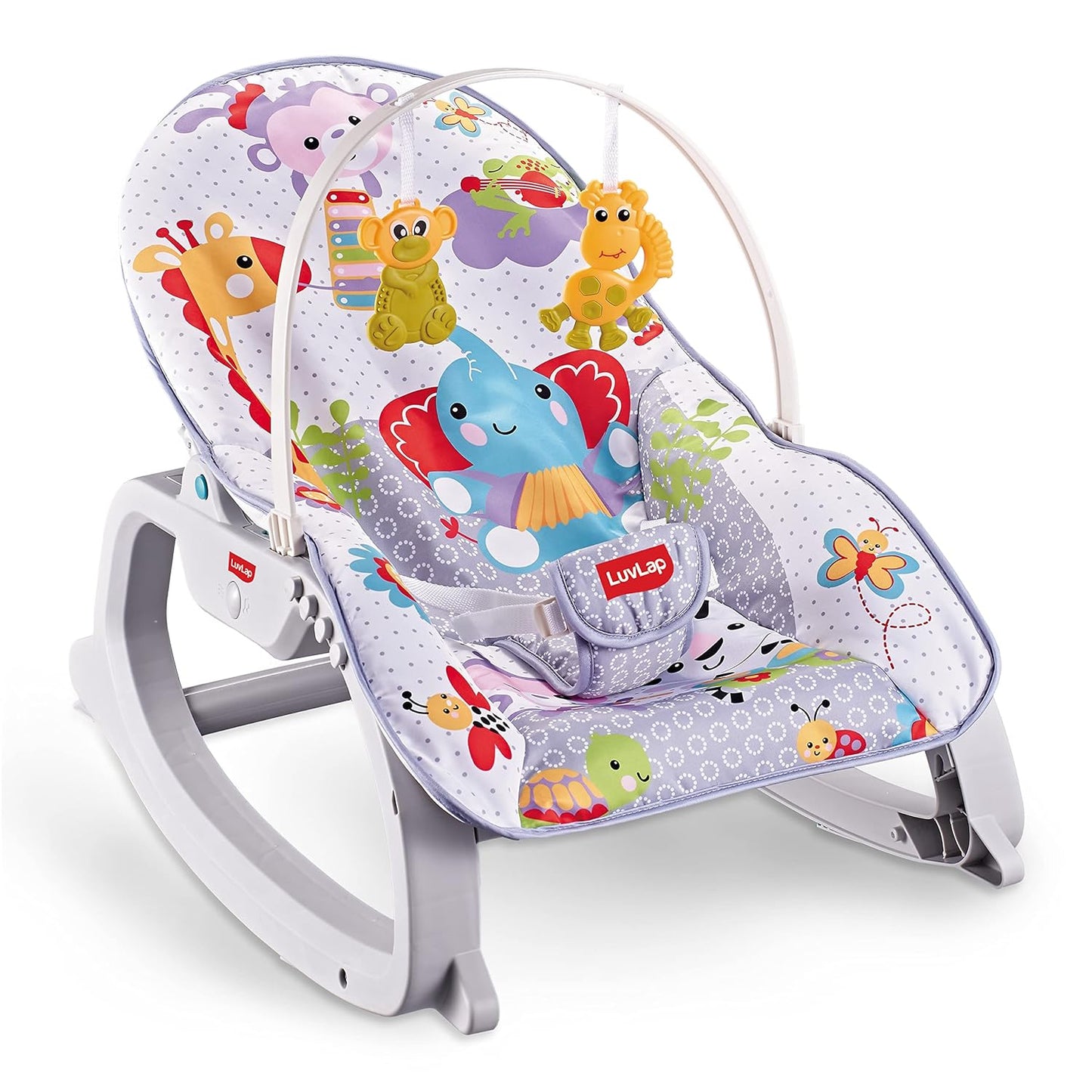 LuvLap Animal Kingdom 3 in 1 Rocker