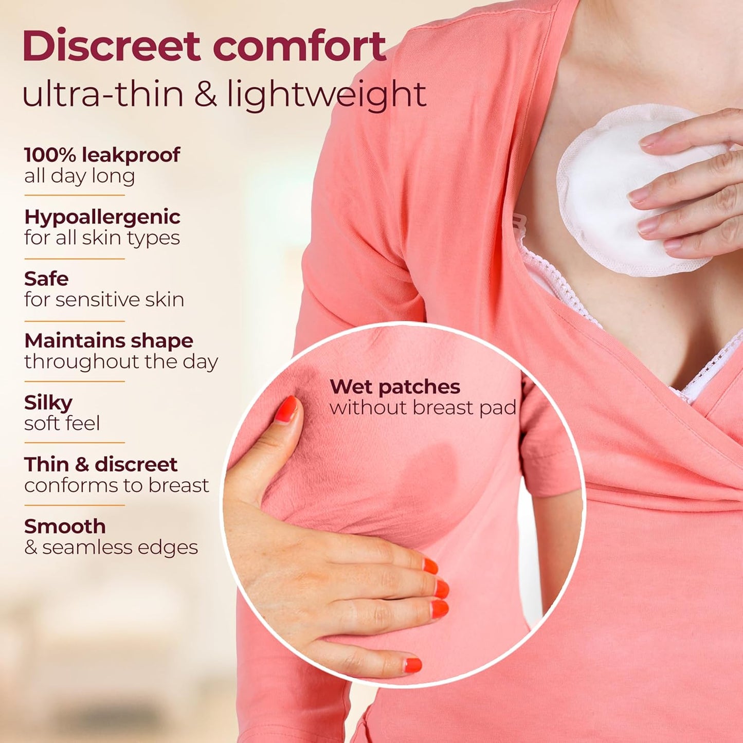 LuvLap Disposable Breast Pads