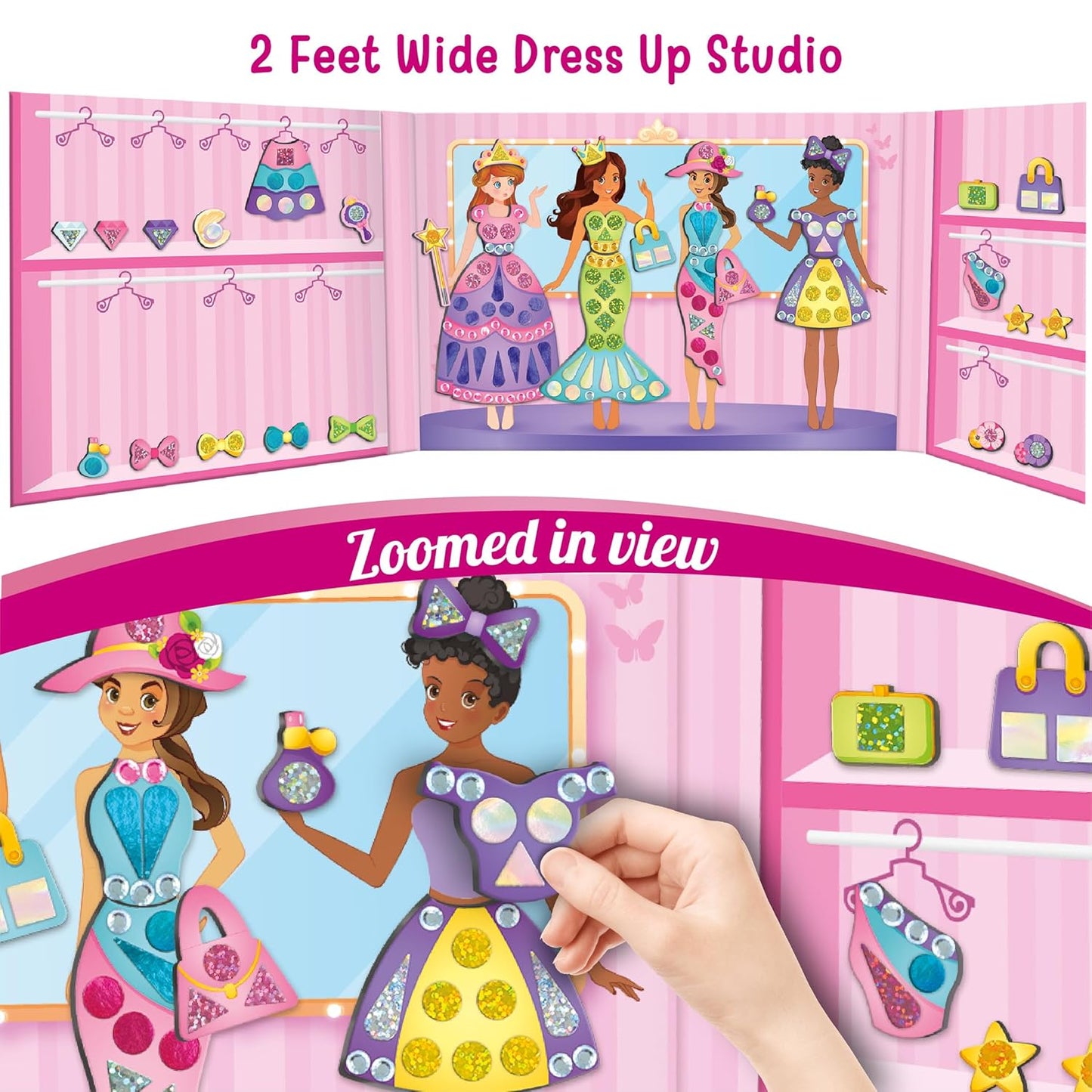 DlY Magnetic Dress Up Princess