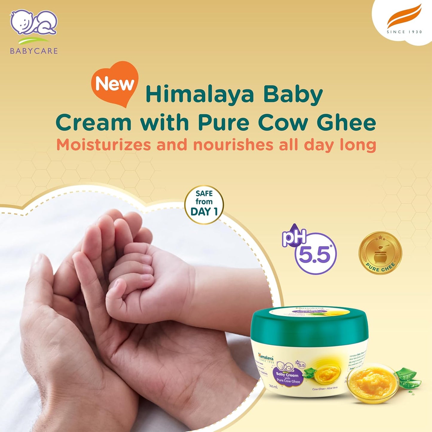 Himalaya Baby Cream With Pure Cow Ghee
