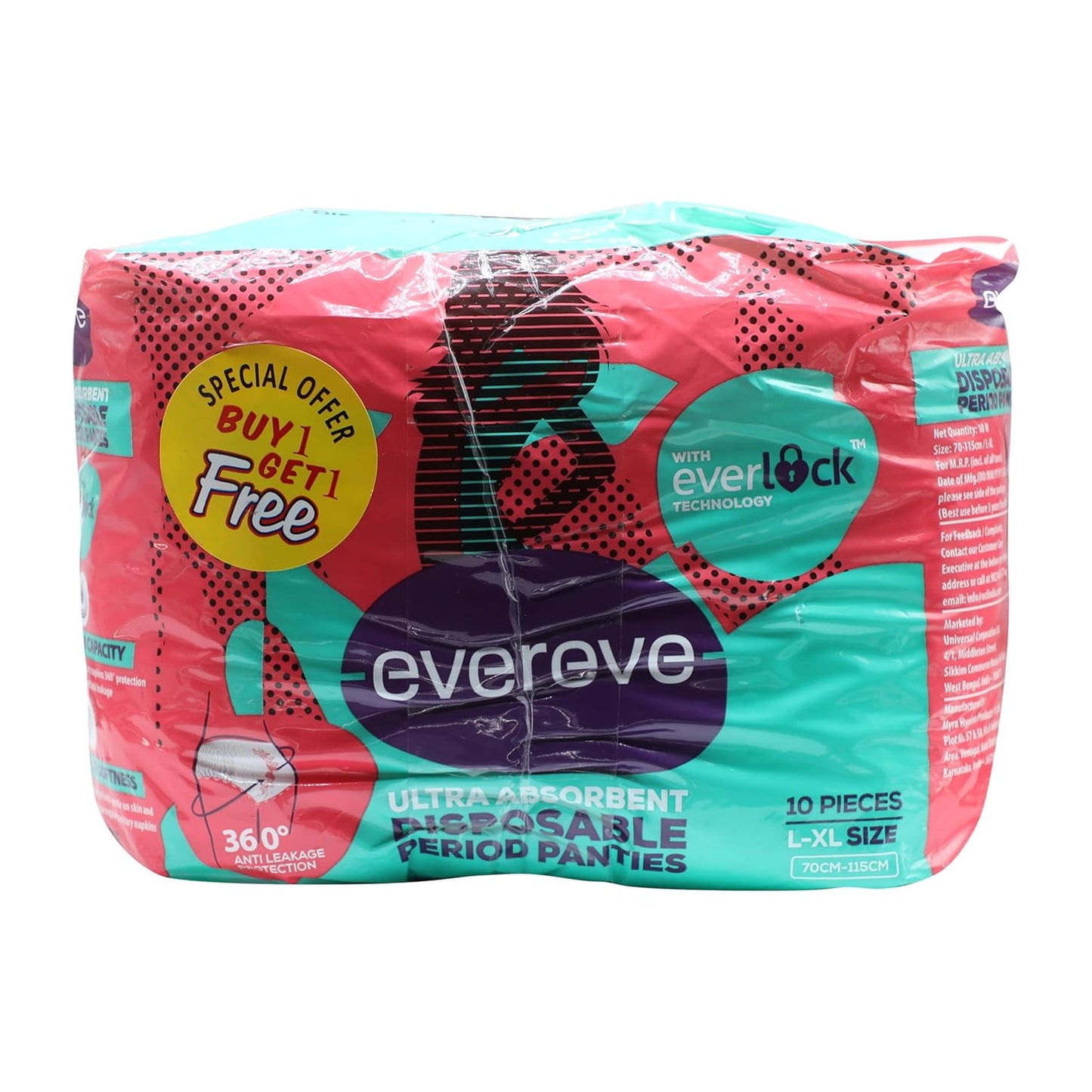 Evereve Ultra Absorbent Disposable Period Panties