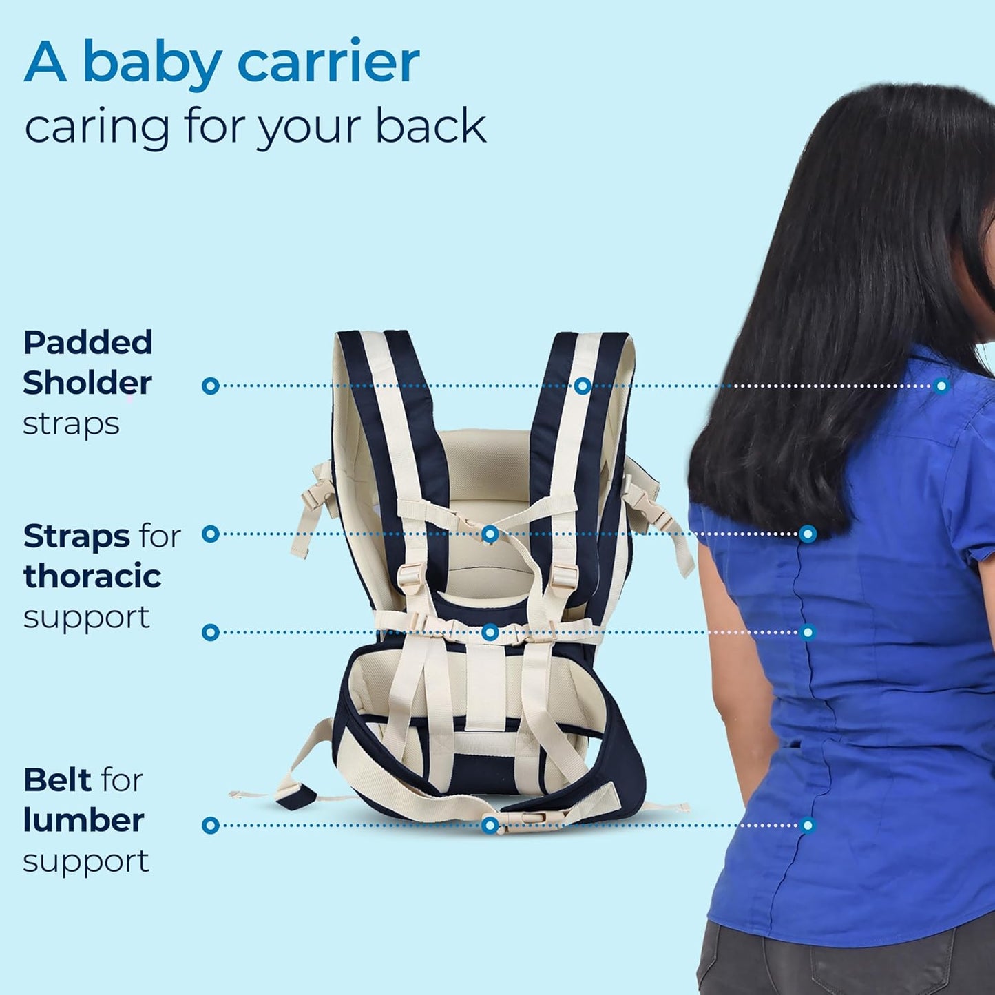 LuvLap Elegant Baby Carrier