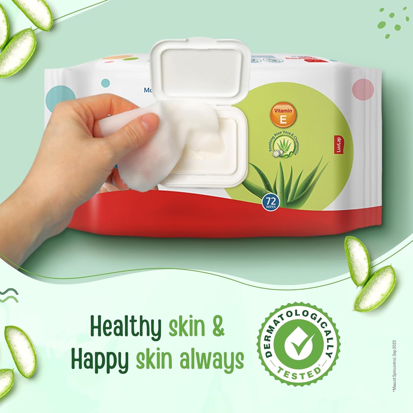 LuvLap Moisturizing Wipes