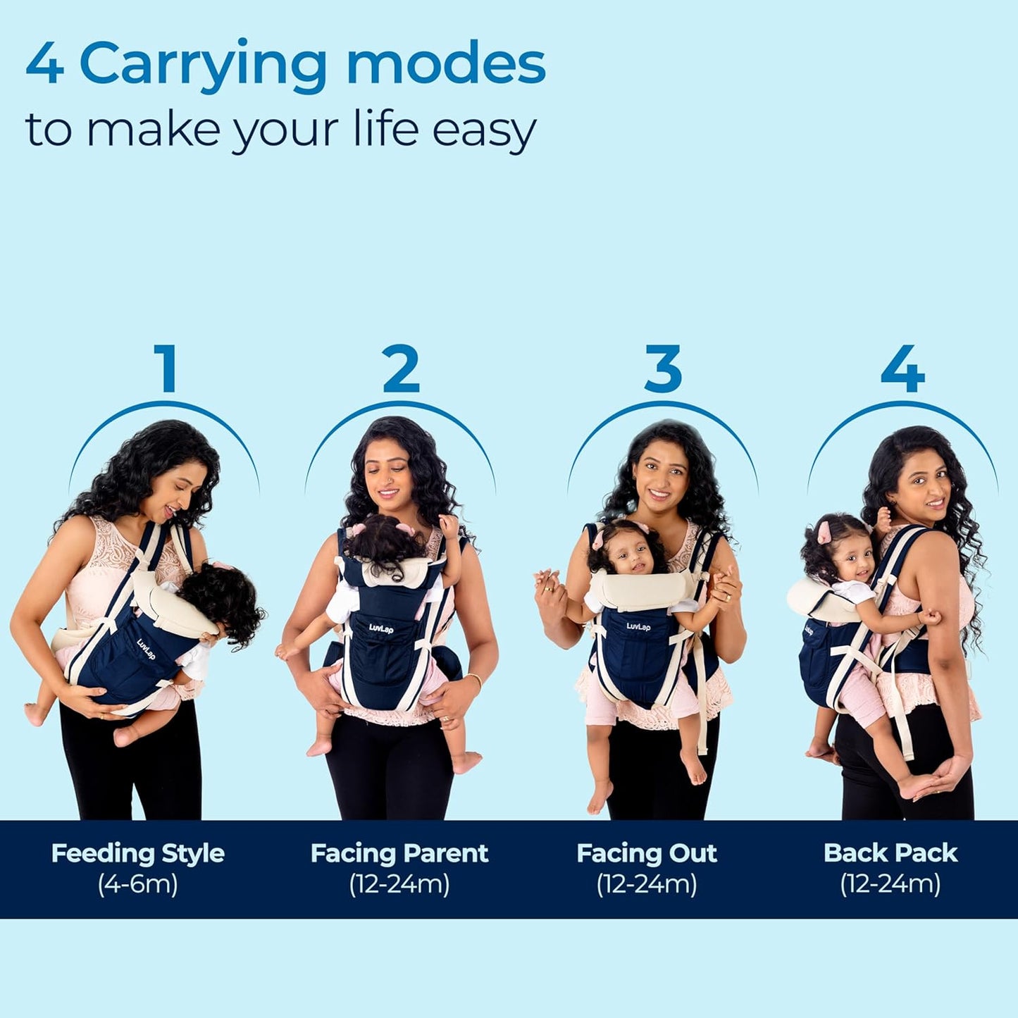 LuvLap Elegant Baby Carrier