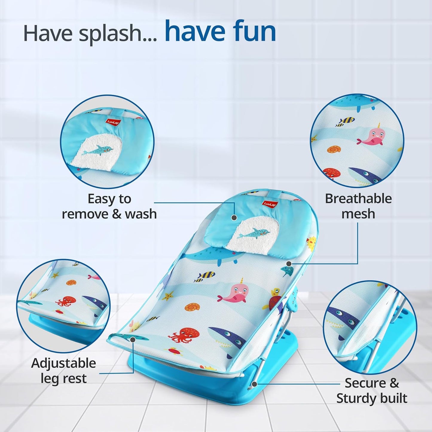 LuvLap Aqua Tales Bather