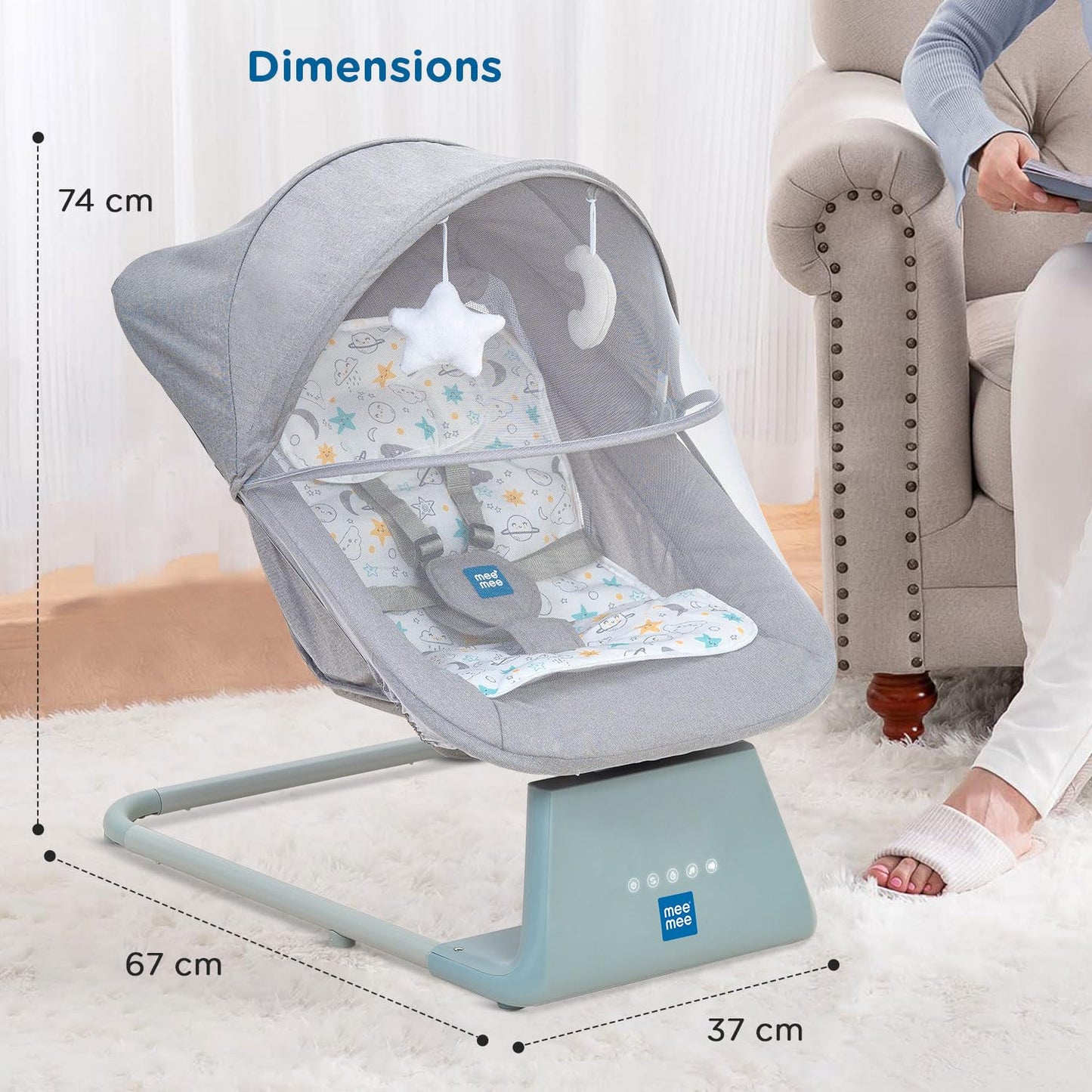 Mee Mee Electric Baby rocking / Swing Chair