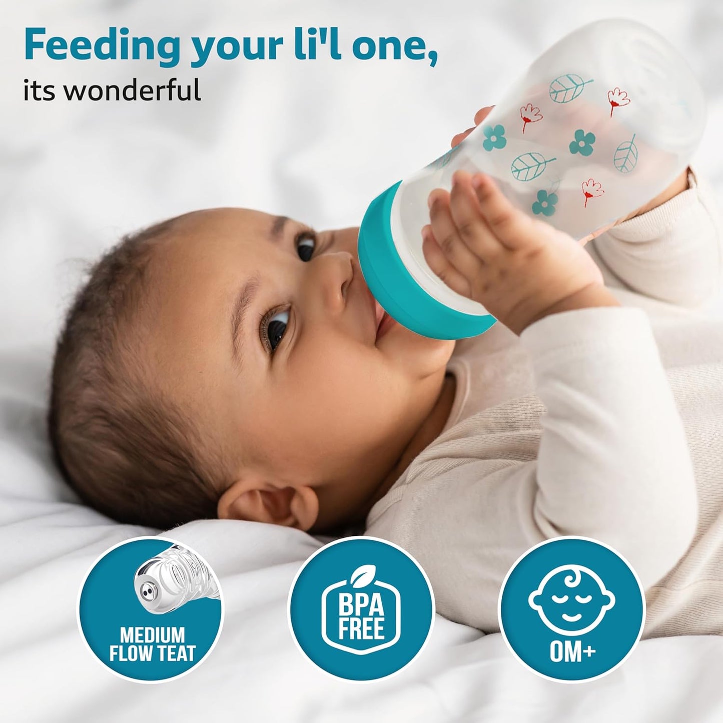 LuvLap Essential Feeding bottle 125ml