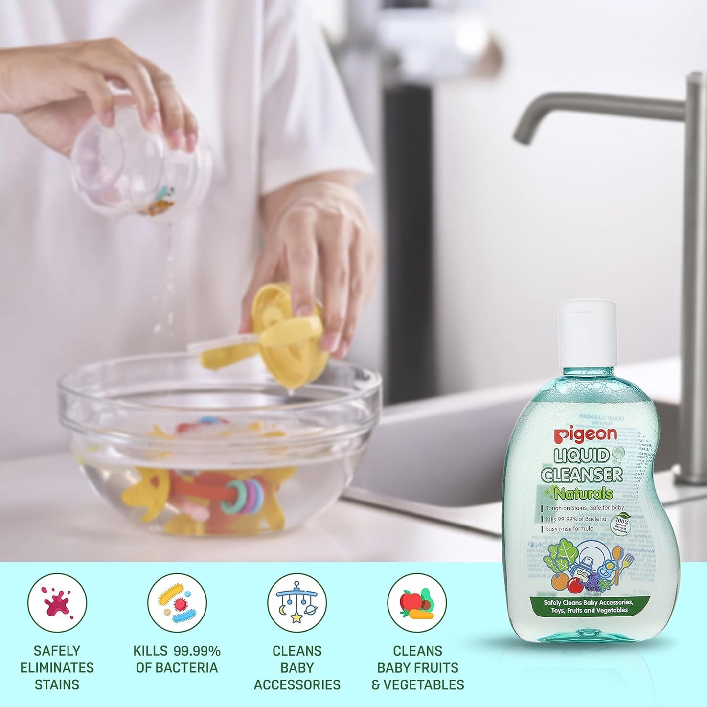 Pigeon Liquid Cleansers Naturals