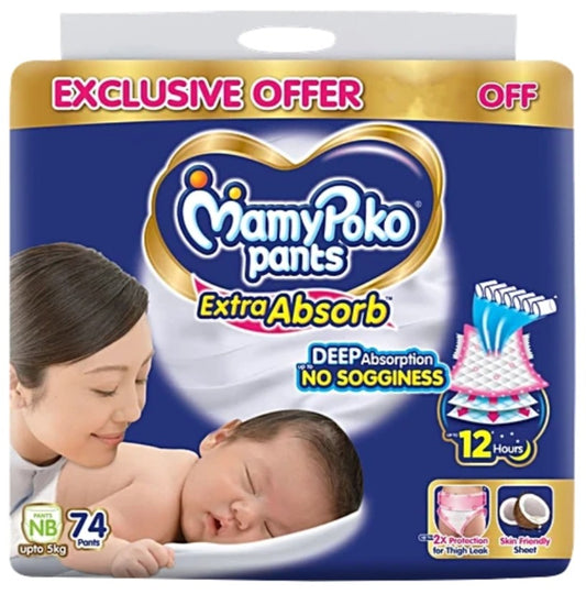 Mammy Poko Pant Extra Absorb - NewBorn