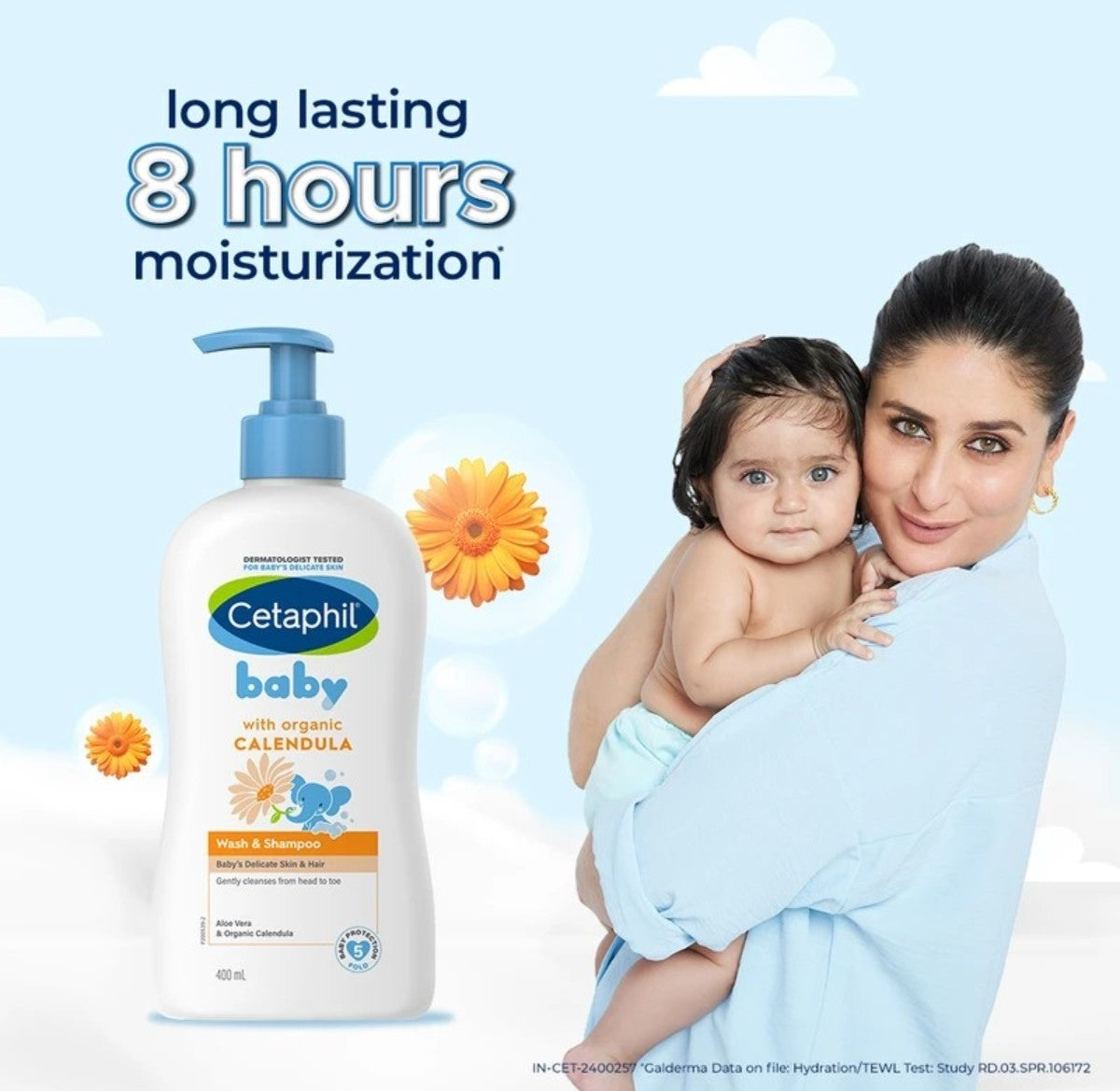 Cetaphil Baby Wash & Shampoo with Organic Calendula