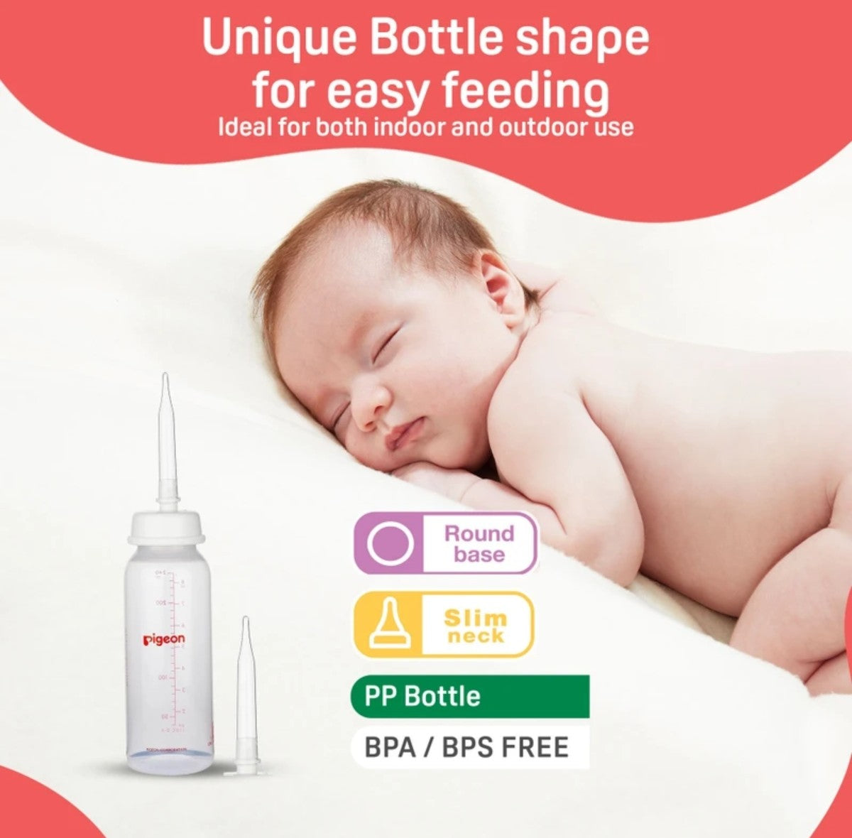 Pigeon Cleft Palate Feeding Bottle