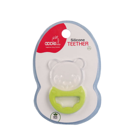 Apple Baby Silicone Teether