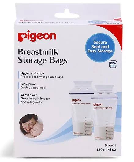 Pigeon Breastmilk Storage Bags