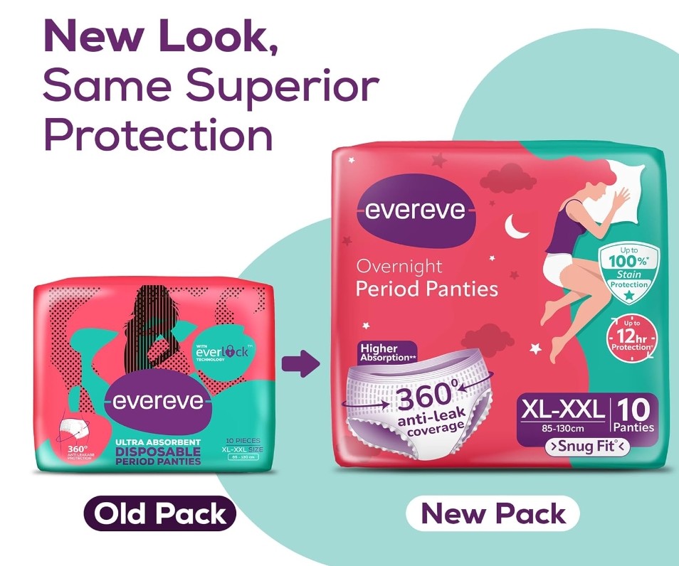 Evereve Period Panty - XL TO XXL (10PCS)