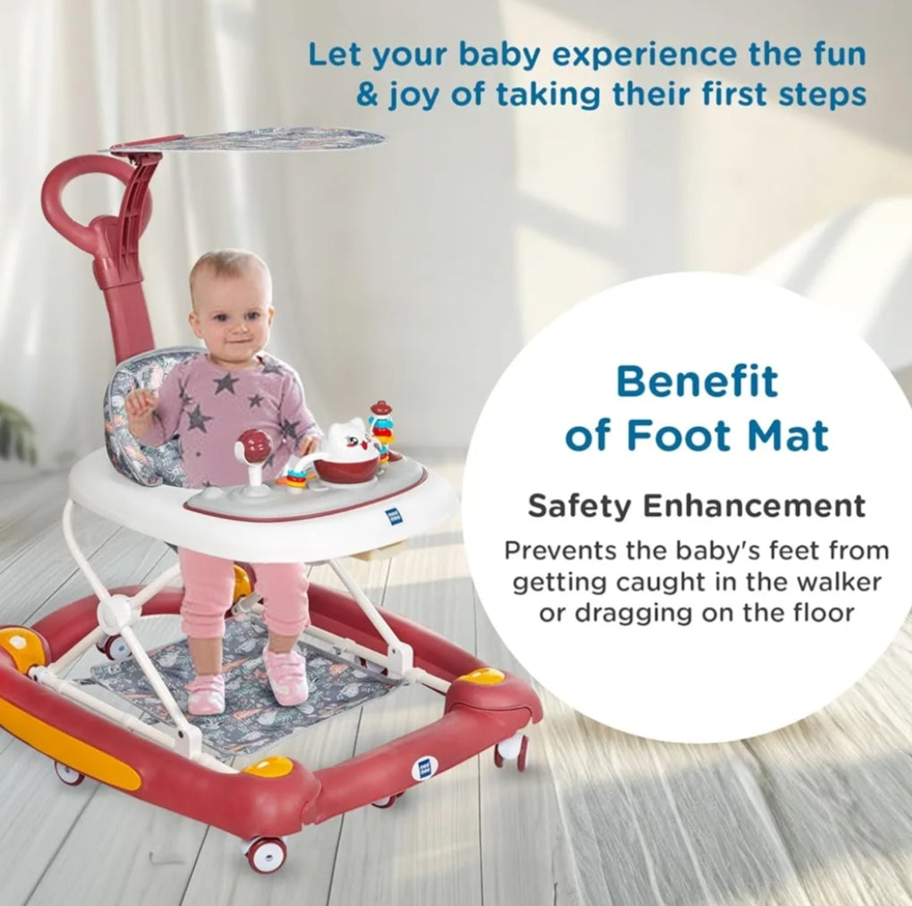Mee Mee 2-in-1 Baby Walker & Rocker