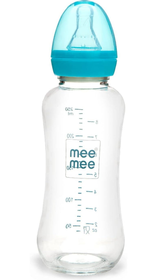 Mee Mee Premium Glass Feeding Bottle - 250 ML