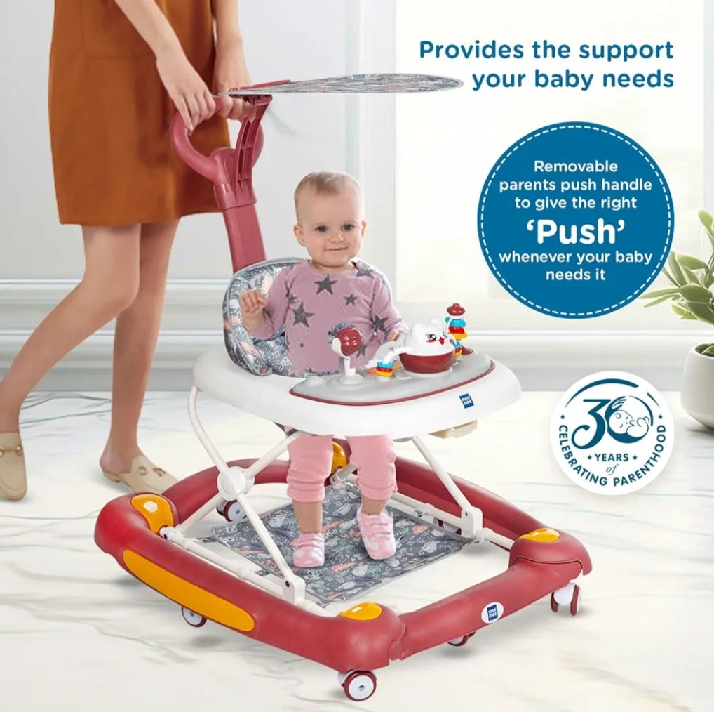 Mee Mee 2-in-1 Baby Walker & Rocker