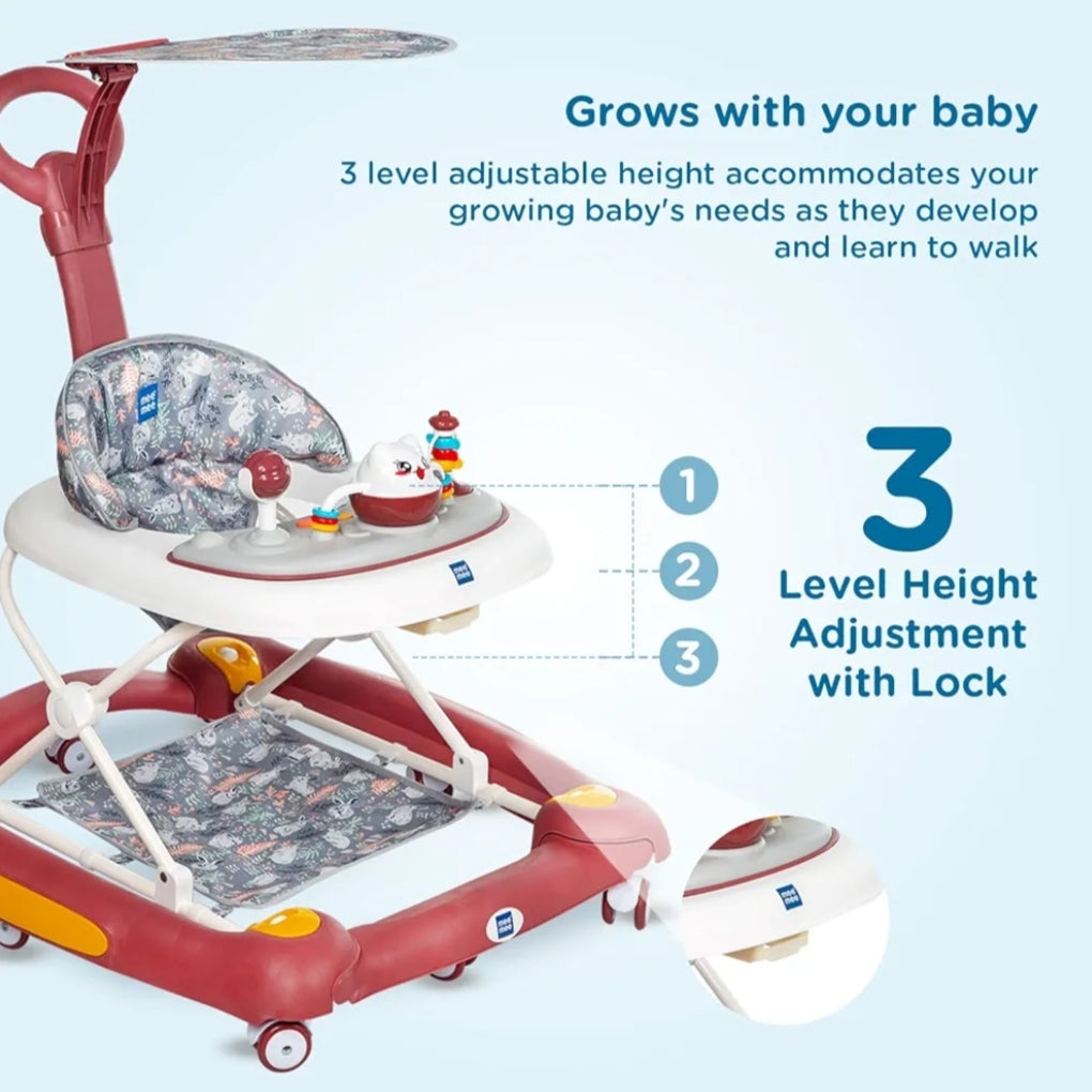 Mee Mee 2-in-1 Baby Walker & Rocker
