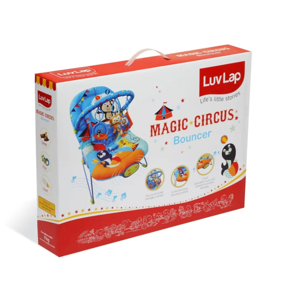 Luvlap Magic Circus Baby Bouncer