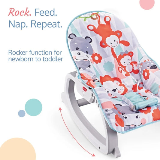 Luvlap Animal Kingdom 3-In-1 Rocker